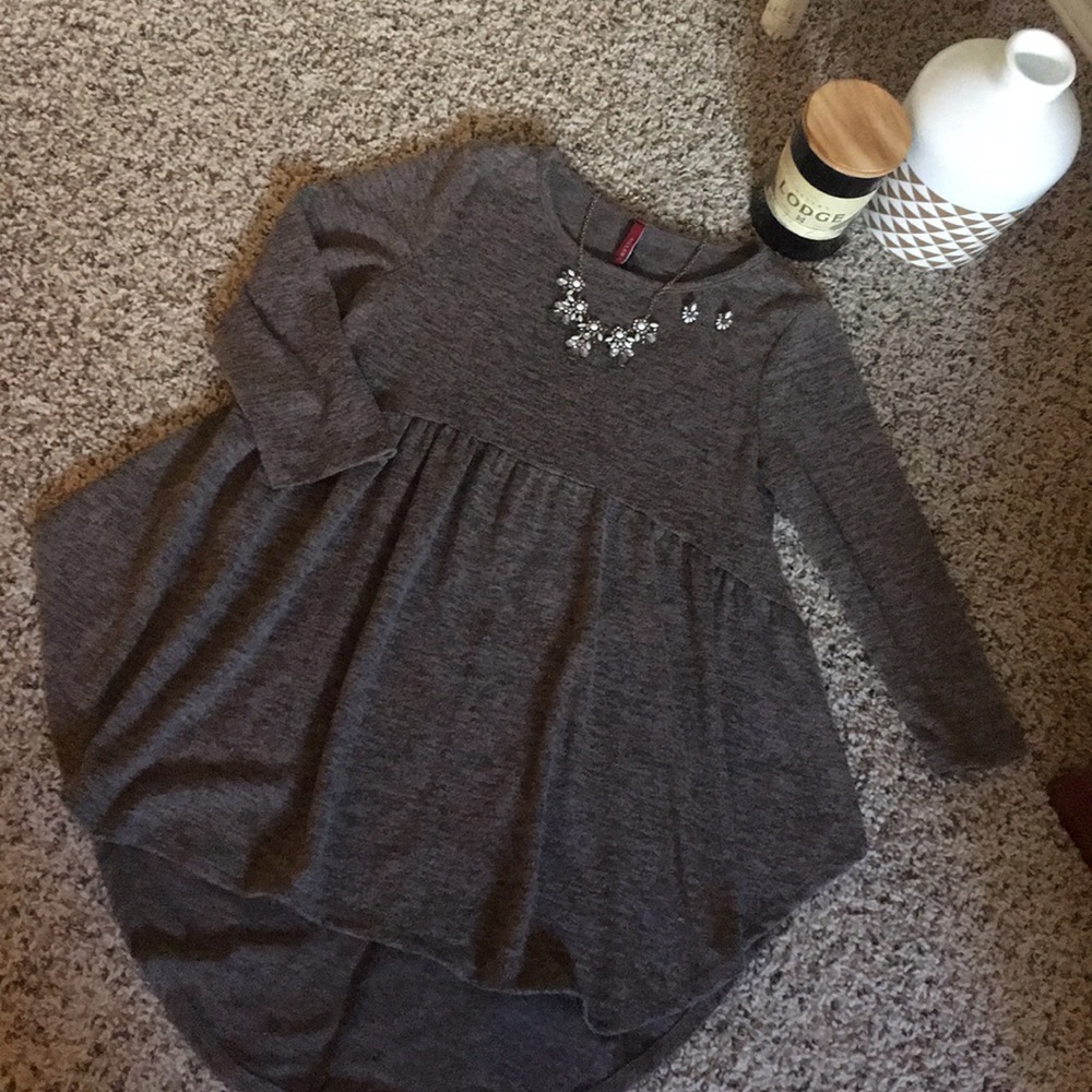 High Low Baby Doll Top